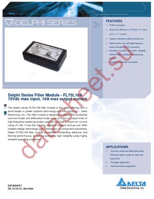 FL75L10A datasheet  